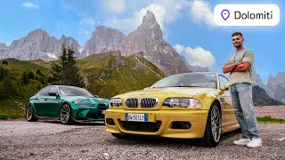 1000 KM con la NUOVA AUTO in Montagna 💛 M3 E46 vs M3 G80 💚 [upl. by Ahsac]