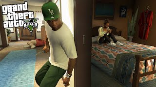 LAMAR KILLS FRANKLIN AUNTIE DENISE IN GTA 5 [upl. by Aserret]