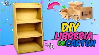 MANUALIDADES CON CARTÓN RECICLADO ESTANTERIA MULTIUSO DIY [upl. by Malia]