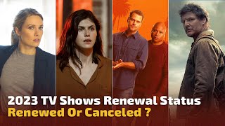 2023 All Renewed And Canceled Tv shows Is Your Favorite Show Coming Back [upl. by Iams]