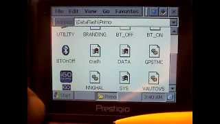 iGO8 and iGO Prime on Prestigio GeoVision 3120 [upl. by Edina]