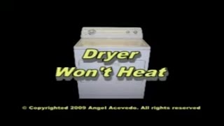 Whirlpool dryer Not Drying The Clothes  See What Parts to check amp Replace [upl. by Anegroeg966]