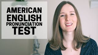 ADVANCED ENGLISH TEST AMERICAN PRONUNCIATION [upl. by Noremmac869]