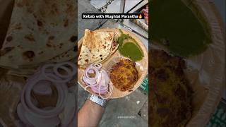 ₹70 mein VEG Kebab with Parantha😳😳 shorts kebab indianstreetfood [upl. by Scandura]