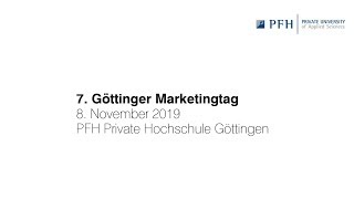 Teaser zum Göttinger Marketingtag 2019 [upl. by Antipas]