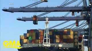 Massive port strike looms [upl. by Norry572]