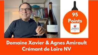 Domaine Amirault Crémant de Loire NV 95 Points sparklingwine [upl. by Porett383]