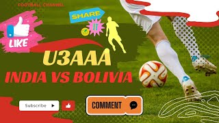 football gamesgame lovers INDIA vs BOLIVIA [upl. by Aman]