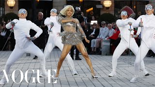 Teyana Taylor Doesnt Miss a Beat at Vogue World Paris  Vogue [upl. by Ssegrub]