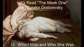 019 Lets Read ＂The Meek One＂ by Fyodor Dostoevsky Audiobook [upl. by Annahpos]