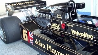 蘇る名車 John Player Special Lotus78 amp Lotus88B 筑波サーキット Team Lotus [upl. by Dnalyr]