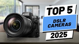 Top 5 BEST DSLR Cameras in 2025 [upl. by Eppillihp]