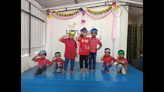 Vathi Coming Song Dance Performance  Kids Dance  Little Sri Montessori Pre  School  preschool [upl. by Ody772]