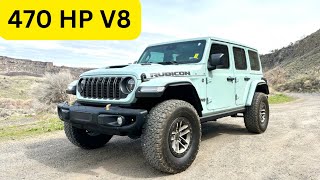 2024 Jeep Wrangler Rubicon 392  Honest Review and 060 [upl. by Schram]