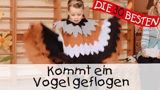 👩🏼 Kommt ein Vogel geflogen  Singen Tanzen und Bewegen  Kinderlieder [upl. by Fredel]