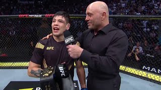 UFC 263 Brandon Moreno Octagon Interview [upl. by Akenot]