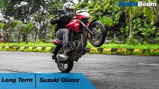 Suzuki Gixxer Long Term Review  MotorBeam [upl. by Cassil894]