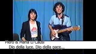 Piero e Maria Li Causi  Dio della luce Dio della pace [upl. by Suoicserp]