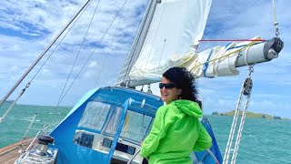 Shakedown sail from Auckland to Waiheke Island NZ for end of year celebrations outwiththewind [upl. by Shifrah]