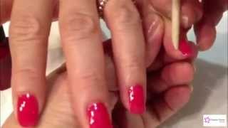 How to apply Bluesky Gel Polish  easy step by step tutorial [upl. by Leak]