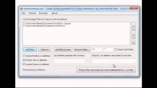 How to Create comma separated list or comma delimited or any delimited file [upl. by Verneuil]