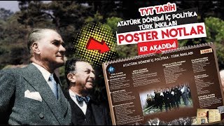 TYT Tarih  Atatürk Dönemi İç Politika ve İnkılaplar  Burak Ünsur [upl. by Pitzer282]