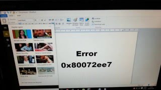 Como corrigir o erro How to fix the error 0x80072ee7 [upl. by Doane683]