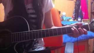 Heres To Never Growing Up  Guitar Cover  Avril Lavigne [upl. by Enirolf]