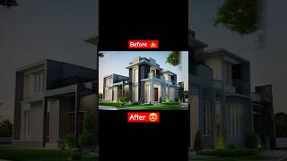 45x45 feet 3d house design shorts 3dhousedesign ytshorts ArchitectGuruji homedesign short [upl. by Sakovich218]