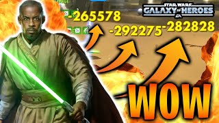 The BEST Character of 2023  InstaNuke Almost EVERY Team in SWGoH  Kelleran Beq Review [upl. by Ixela]