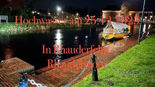 Hochwasser in Rhauderfehn Rhaudermoor 25122023 [upl. by Nisior]