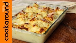 Cavolfiore gratinato al forno  Contorno veloce [upl. by Wolliw]