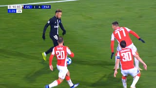 Neymar vs Red Star Belgrade  English Commentary  UCL 20182019  Away  HD 1080i [upl. by Acilejna]