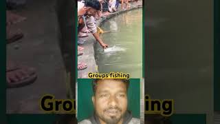 Group fishingfishing technic carpfish fish Catfish fishing fishing mania [upl. by Aetnahs667]