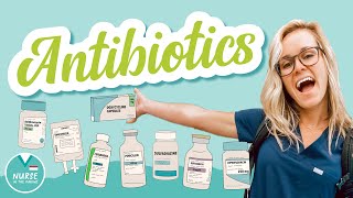 Intro to Antibiotics  Pharmacology Help for Nursing Students [upl. by Branscum]