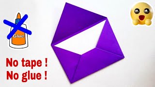 How to Make Paper Envelope  Simple and Easy Paper Envelope  Envelope Making Ideas [upl. by Annirok233]