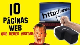 10 SITIOS WEB ÚTILES que NO CONOCÍAS  Parte 1  Directo a Favoritos [upl. by Darb]