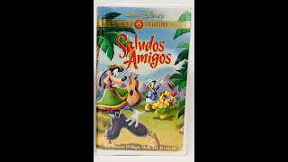 Opening to Saludos Amigos VHS 2000 [upl. by Ttenrag]