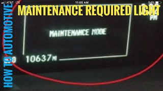 How to Reset the Maintenance Light on a 20142015 Toyota Prius [upl. by Olsson336]