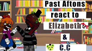 Past Aftons React To… Elizabeth and CC  12  Spiderwebs  READ DESCRIPTION [upl. by Etnauj]