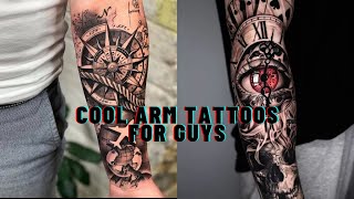 40 cool arm tattoos for guys  arm tattoos [upl. by Anaele]