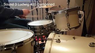 Tama Starphonic Brass vs Ludwig 400 Snare Comparison [upl. by Azenav948]