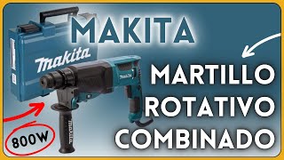 Makita HR2630  Martillo rotativo combinado 26Mm 230240 V 800 W 01200 Rpm 40 posiciones [upl. by Venditti]