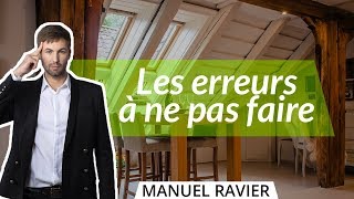 Crédit IMMOBILIER  3 ERREURS à éviter pour votre financement ⛔ [upl. by Wolfie]