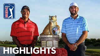 Scottie Scheffler’s winning highlights from Hero World Challenge  2023 [upl. by Anivahs]