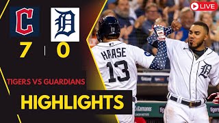 Detroit Tigers vs Cleveland Guardians  Full Game Recap amp Key Highlights  cleveland guardians [upl. by Nibuz]