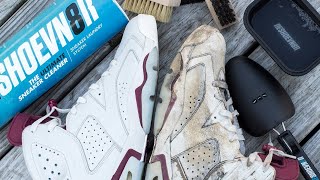 How to Clean Paint and Restore Jordan 7s Rated R Tutorial [upl. by Klug]