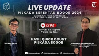 🔴LIVE PILKADA SERENTAK 2024  Simak Hasil Quick Count Pilkada Bogor [upl. by Ennaehr784]