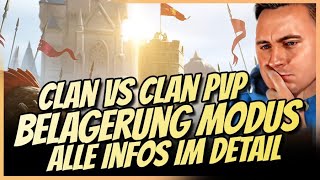 Raid Shadow Legends  Clan vs Clan PVP Modus  Belagerung  Alle Infos im Detail [upl. by Urbas]