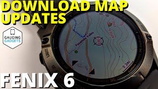 Update the Maps on Your Garmin Fenix 6 [upl. by Einwahs57]